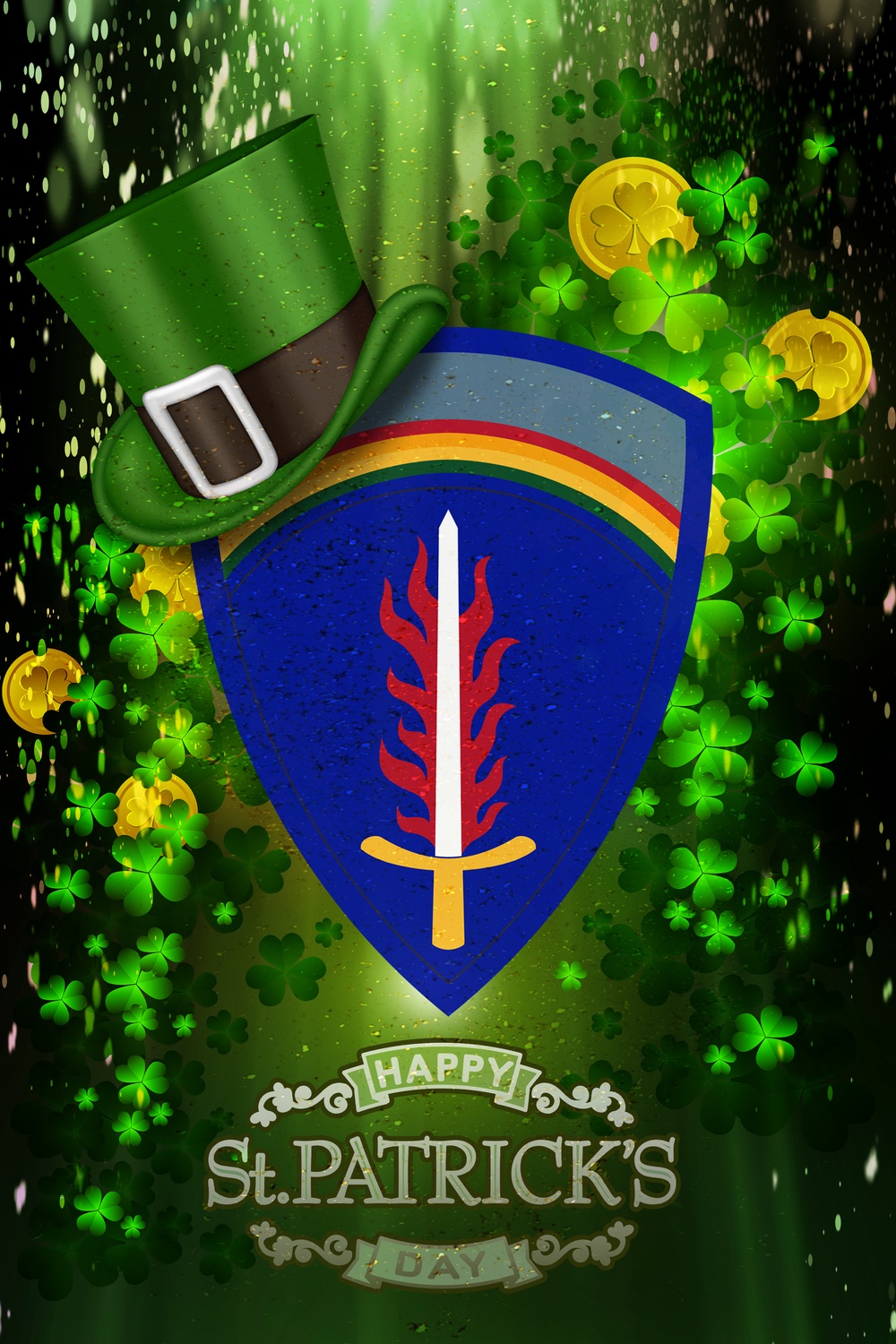 USAREUR-AF Logo St Patricks Day