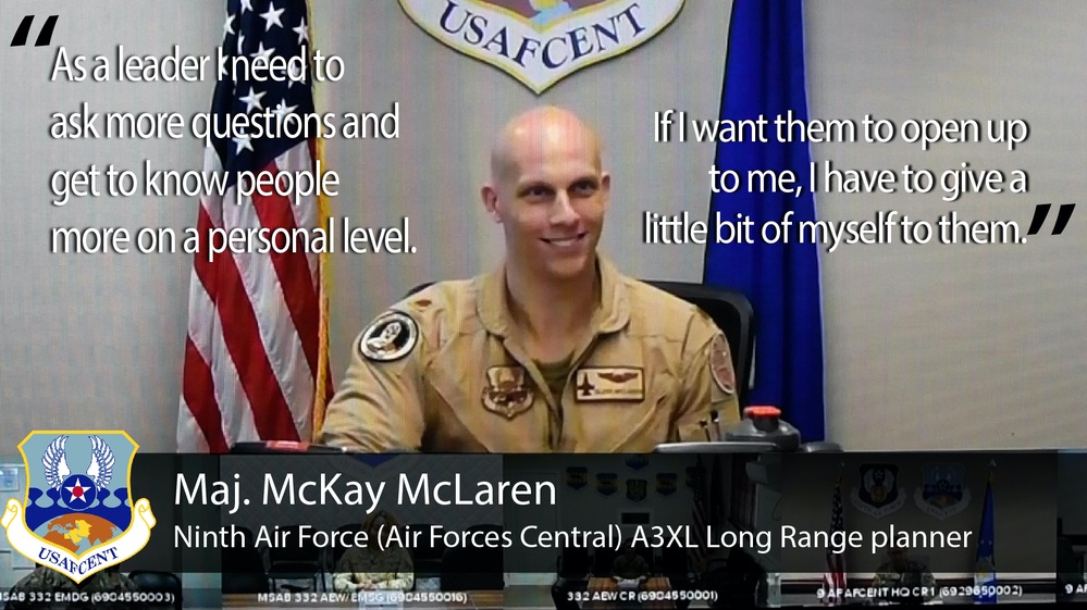 AFCENTered on Equality - Maj. McLaren Graphic