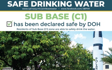 Sub Base (Zone C1) Declared Safe By Hawaii Department of Health