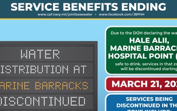 Services Ending for Hale Alii, Marine Barracks, and Hospital Point (Zone C2)