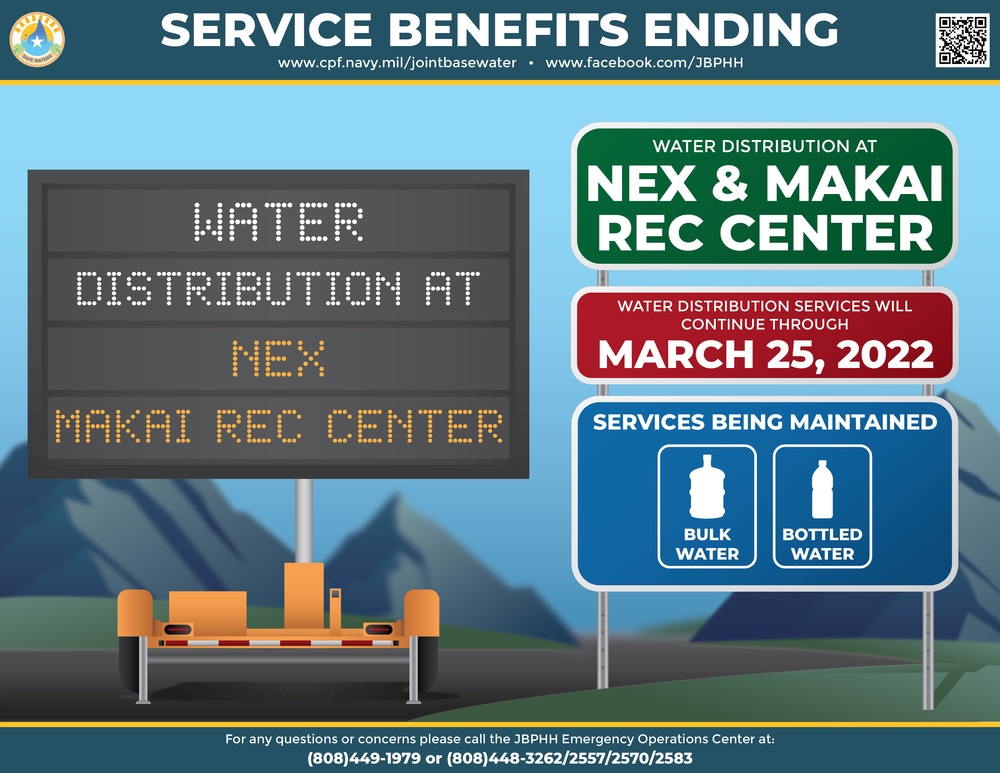 Services Ending for NEX and Makai Rec Center