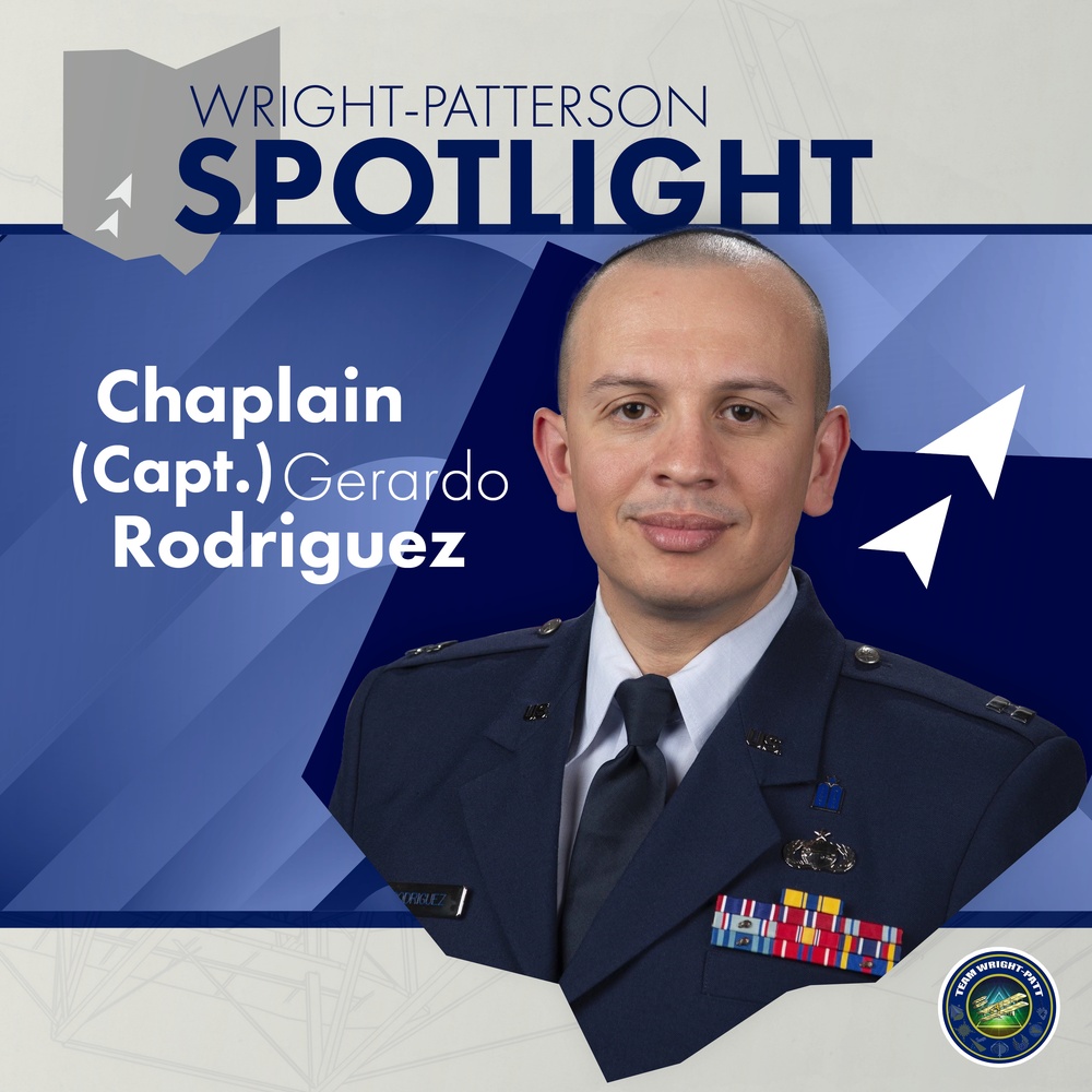 Wright-Patterson Spotlight: Chaplain (Capt.) Gerardo Rodriquez