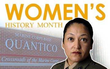 Women&amp;#39;s History Month Sgt. Maj. Laura Brown