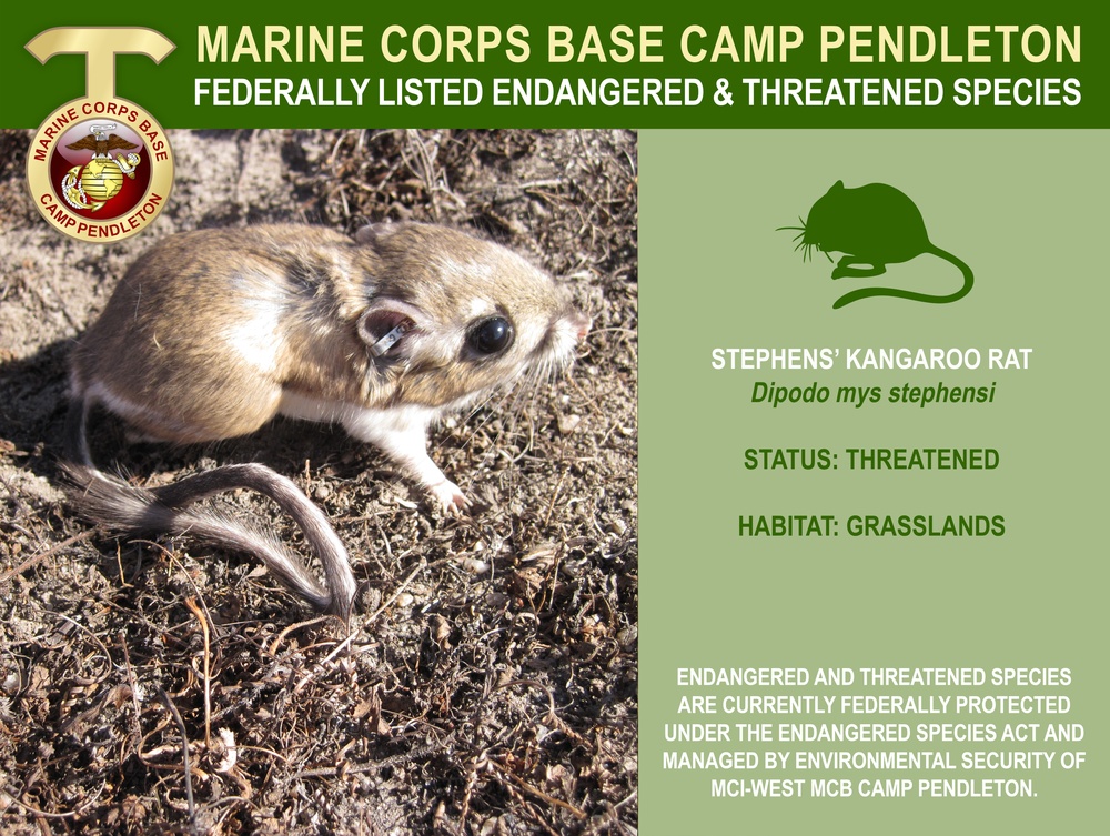 Camp Pendleton Endangered &amp; Threatened Species 2022