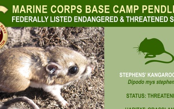 Camp Pendleton Endangered &amp; Threatened Species 2022