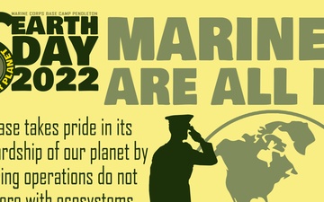 Earth Day 2022 - Marine Are All In