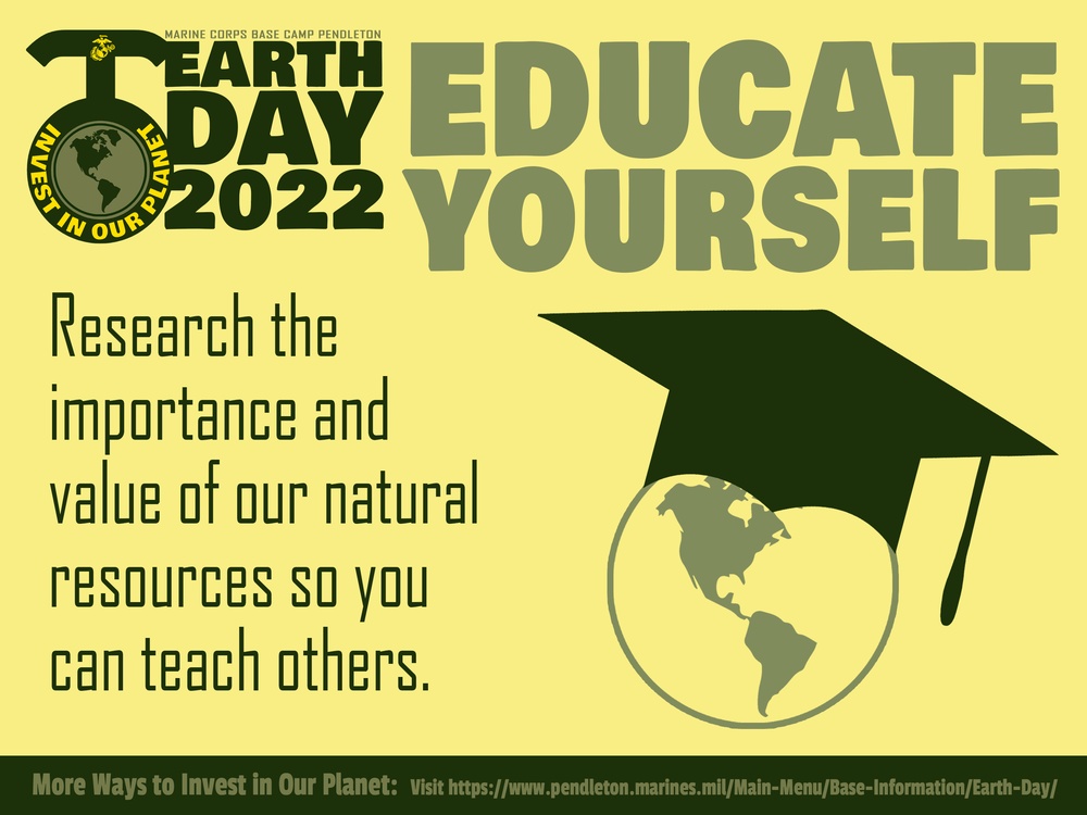 Earth Day 2022 - Educate Yourself