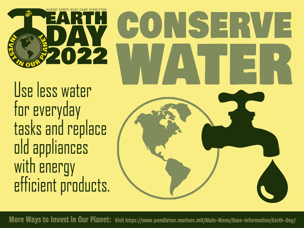 Earth Day 2022 - Conserve Water