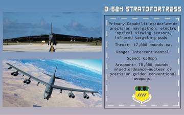 Agile Tiger Exercise Aircraft B-52 Face Card