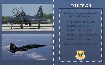 Agile Tiger Exercise Aircraft T-38 Face Card