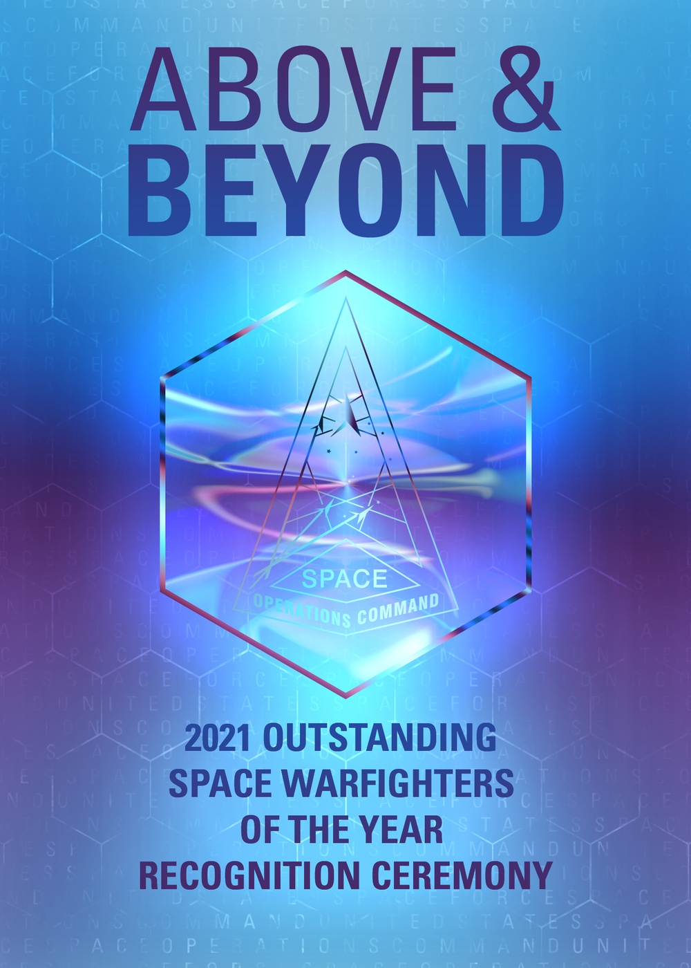 2021 Outstanding Space Warfighters of the Year Recognition Ceremony