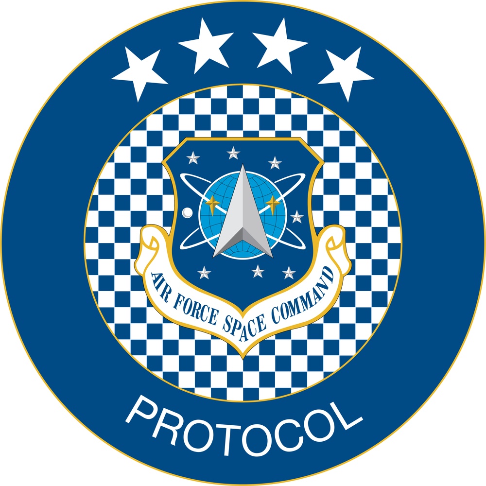 Air Force Space Command Protocol Emblem