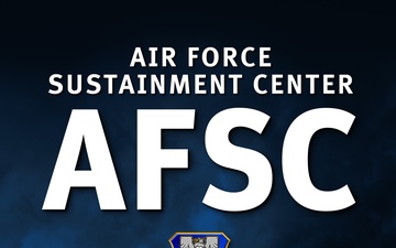 AFSC main pullup banner for Air Force Sustainment Center (AFSC) display