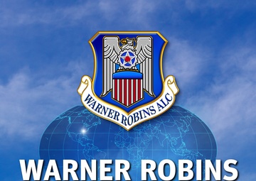 WR-ALC photo montage pullup banner for Air Force Sustainment Center (AFSC) display