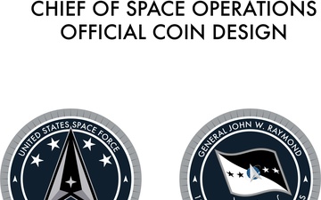 Chief of Space Operations First Official Coin Design