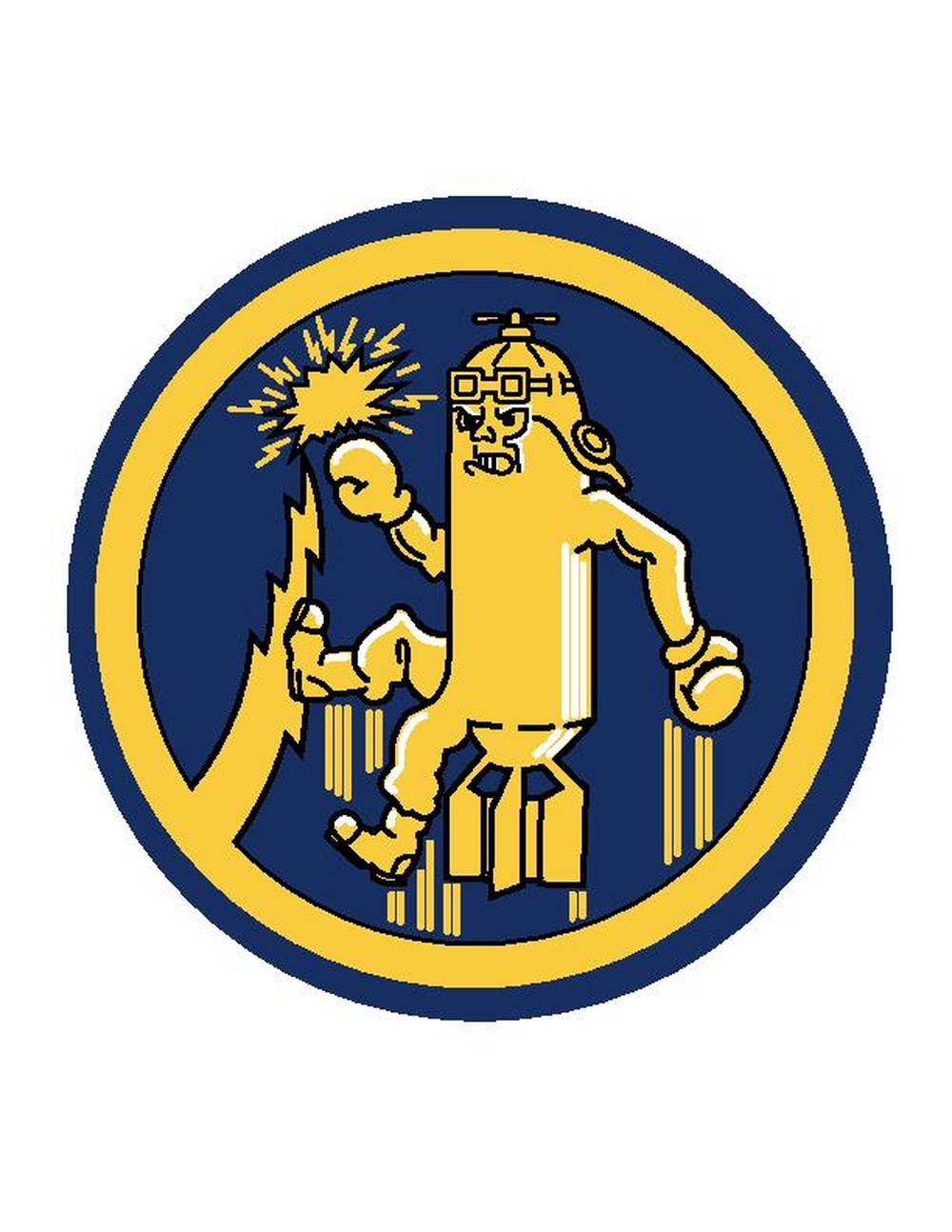 562nd Bombardment Squadron heritage logo - color