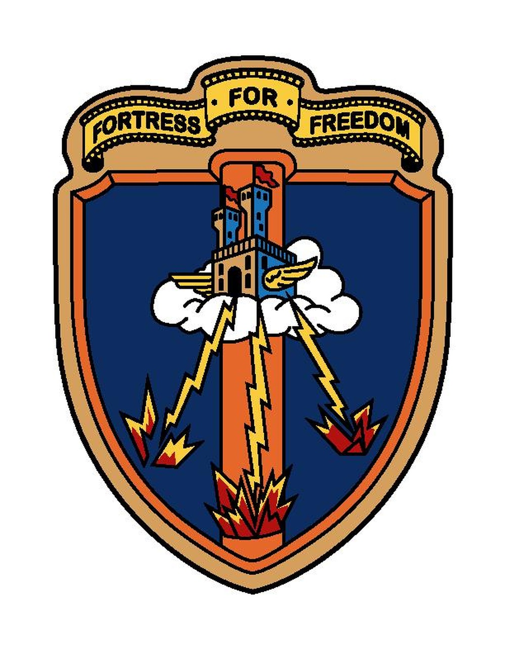 388th Bombardment Group heritage logo - color