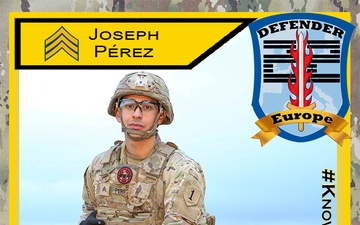 Know Your Defender - Sgt. Joseph Pérez