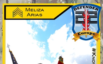 Know Your Defender - Sgt. Meliza Arias