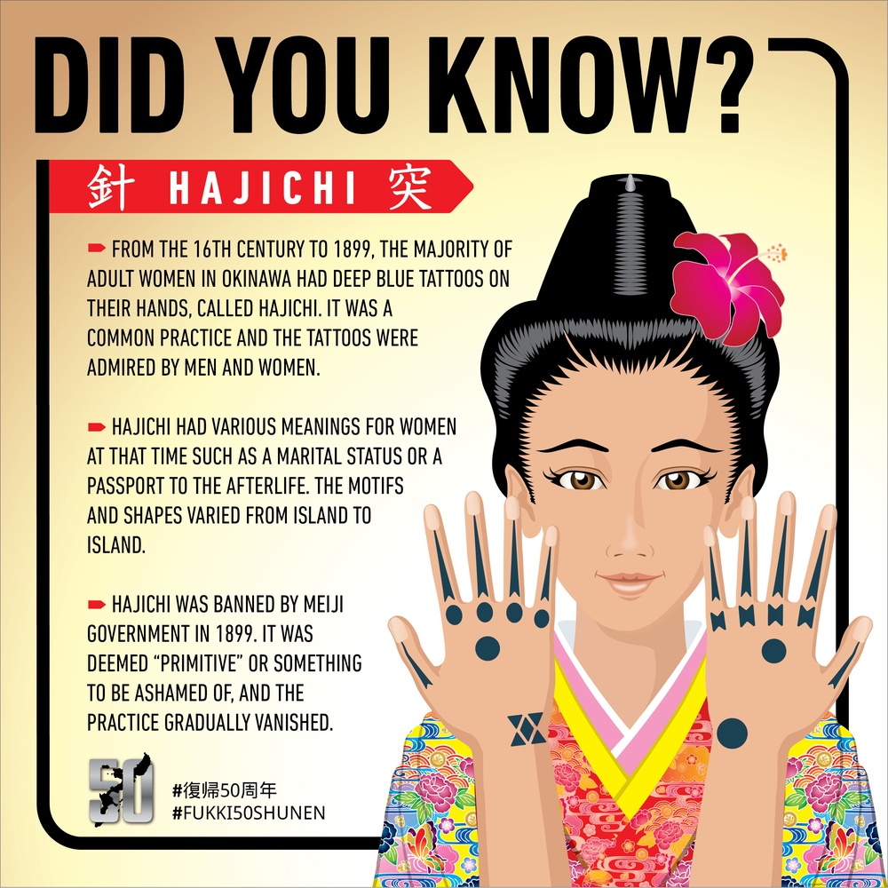 Hajichi | Okinawa 50th Reversion Graphics