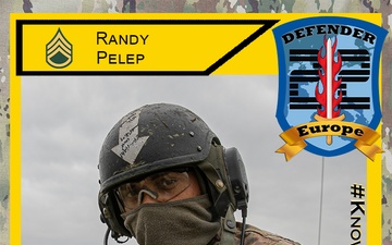 Know Your Defender - Staff Sgt. Randy Pelep