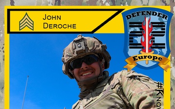 Know Your Defender - Sgt. John Deroche