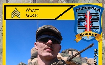 Know Your Defender - Sgt. Wyatt Guck