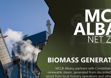 MCLB Albany Net Zero: Biomass Generated Steam