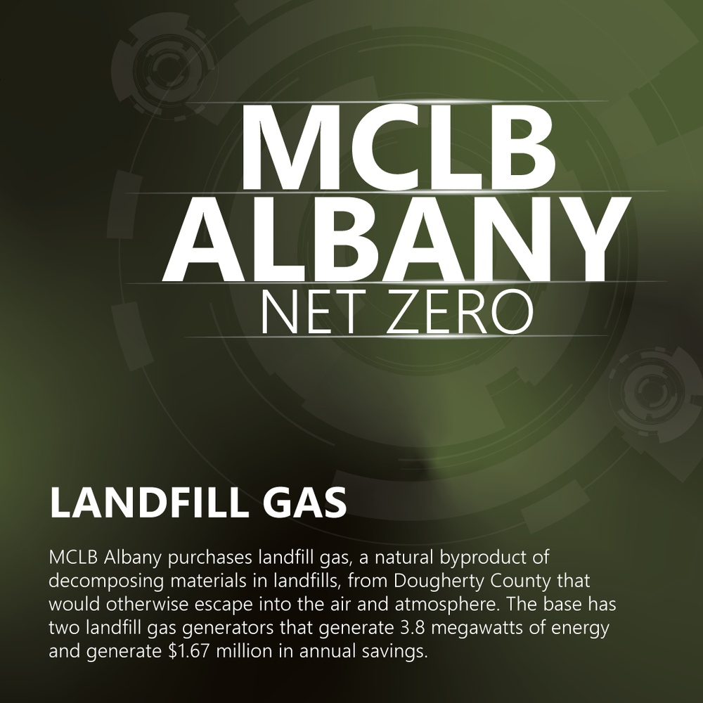 MCLB Albany Net Zero: Landfill Gas