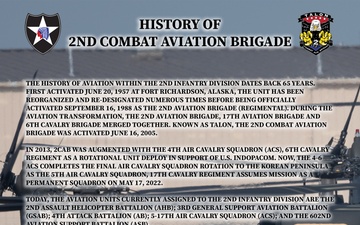2nd Combat Aviation Brigade Yearbook 2021-2022 Rear Cover