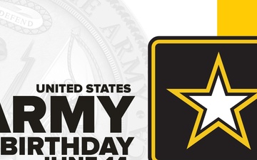 Army Birthday - social media graphic