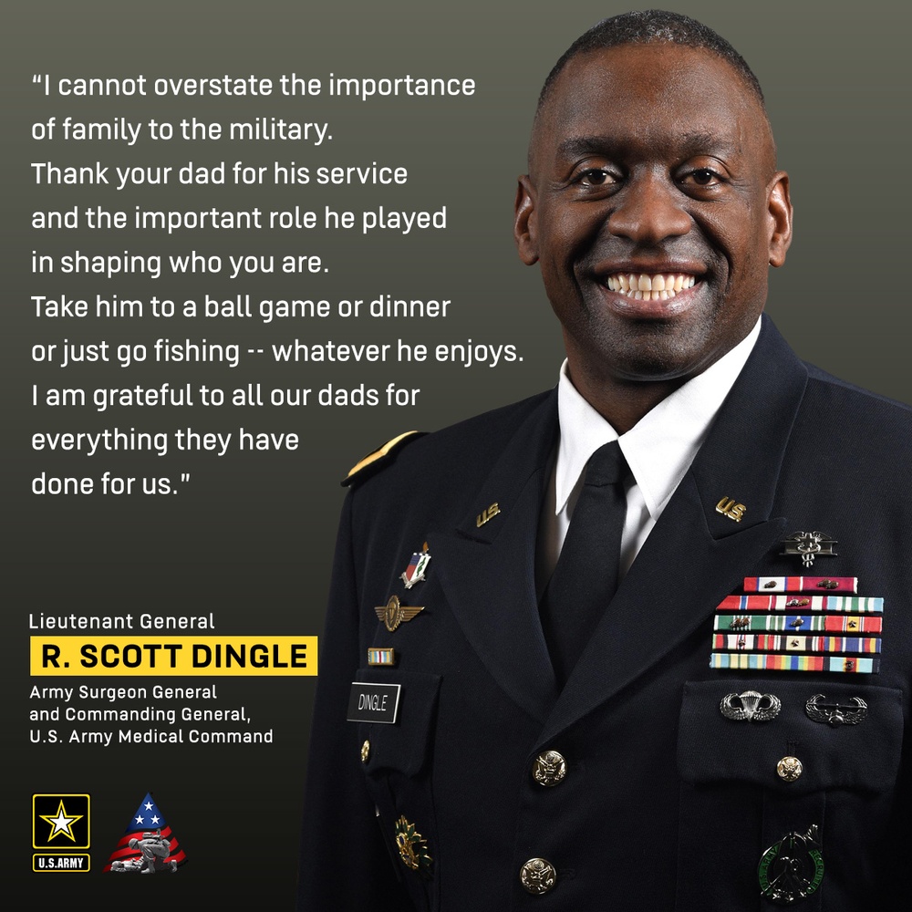 Lt. Gen. R. Scott Dingle, Father&amp;#39;s Day quote