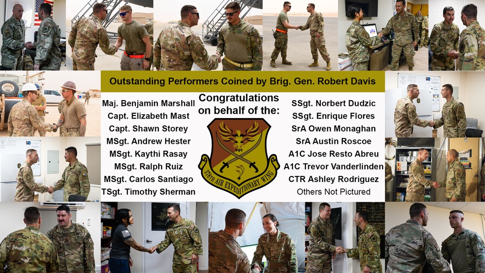378th AEW Outstanding Performers