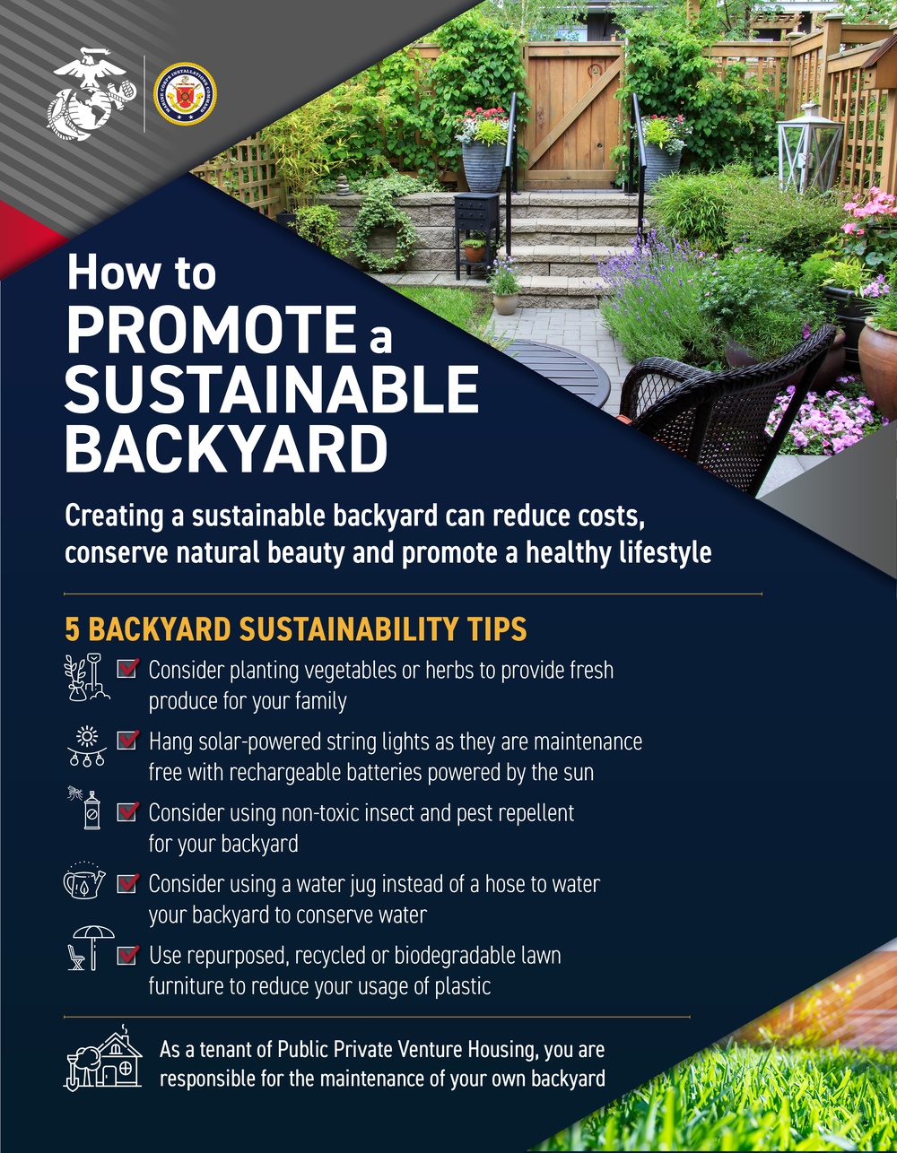 How to Promote a Sustainable Backyard Flyer