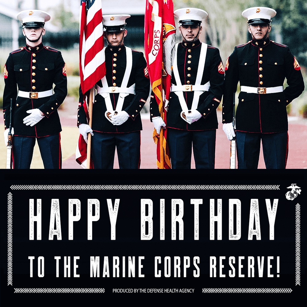 Aug 29 Marine Corps Reserve Birthday