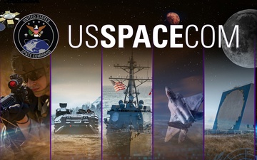 USSPACECOM 37th Annual Space Symposium backdrop