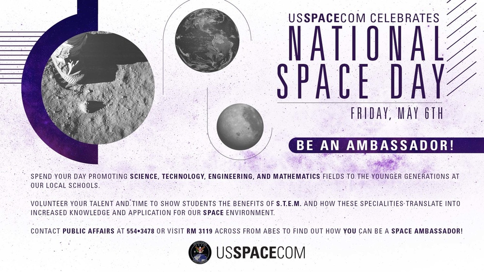 USSPACECOM National Space Day Advertisement