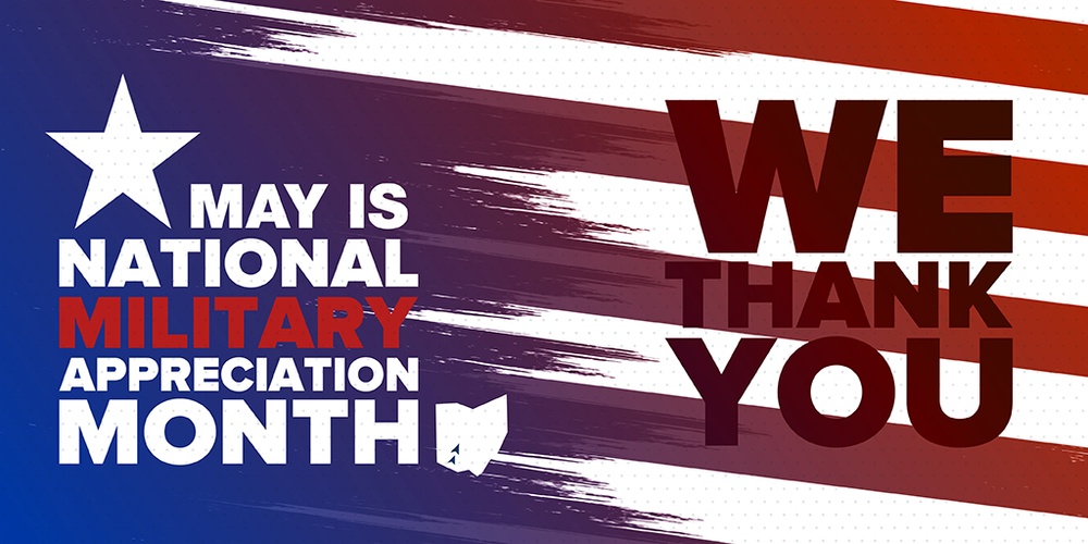 National Military Appreciation Month 2022 - Twitter