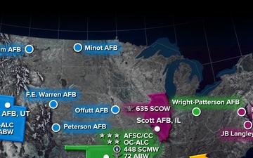 Air Force Sustainment Center Map