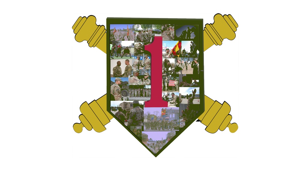 1st Infantry Division Artillery photo compilation graphic