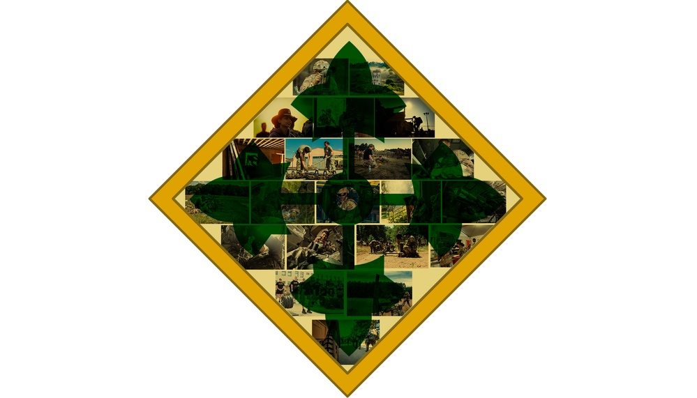 4th Infantry Division photo compilation graphic