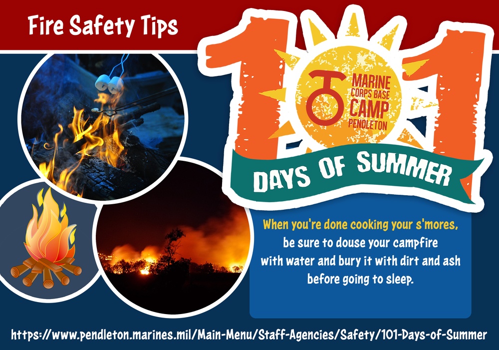 101 Days of Summer Fire Safety Tips