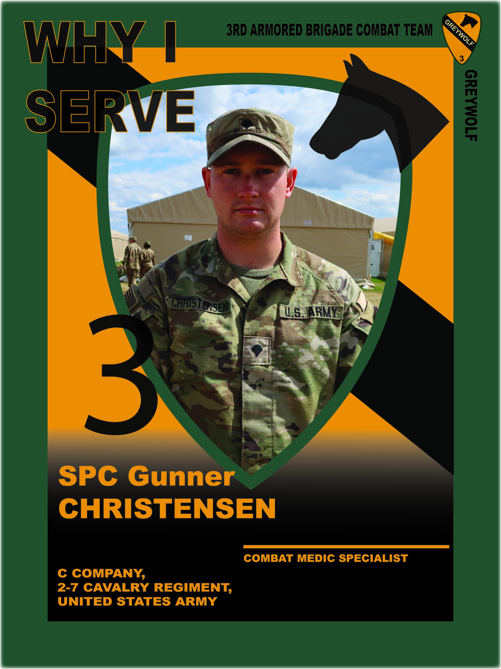 Why I Serve - Spc. Gunner Christensen
