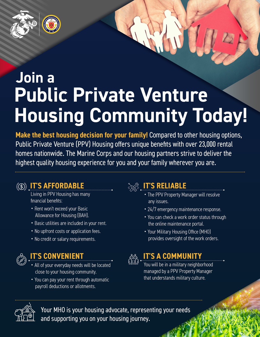 Public Private Venture Housing Flyer