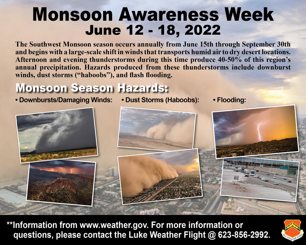 Monsoon Awareness Week Graphic