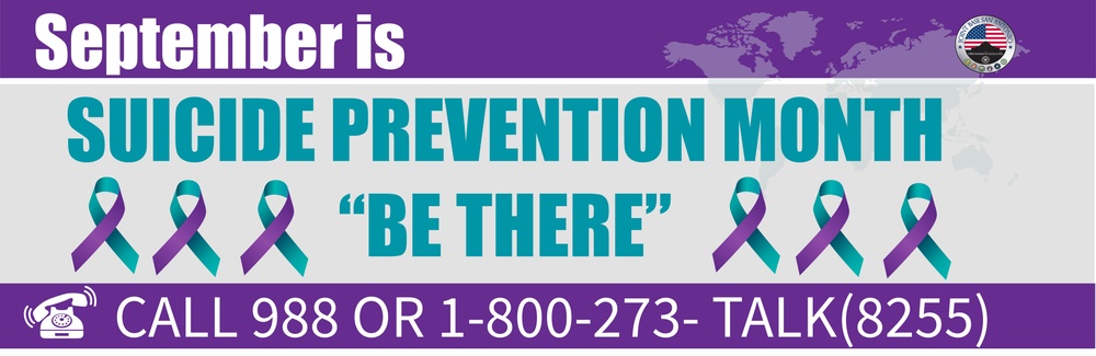 Marquee design for Suicide Prevention Awareness Month