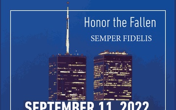 6th Marine Corps District Commemorates 9/11