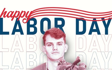 Marine Corps Air Station Iwakuni Labor Day Poster