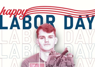 Marine Corps Air Station Iwakuni Labor Day Poster