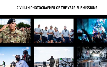 AETC Civilian photographer of the year collage.